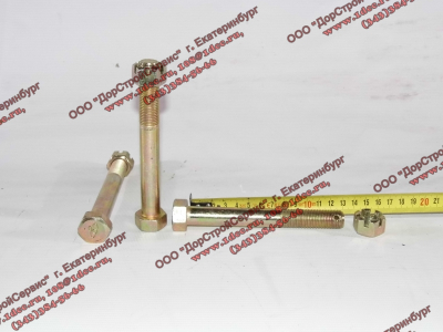 Болт M16х1,5х140 крепления амортизатора верхний H HOWO (ХОВО) 199100680036 фото 1 Кострома