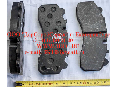 Колодка тормозная передняя (дисковые тормоза) SH F3000 SHAANXI / Shacman (ШАНКСИ / Шакман) YF3501DA05-040 фото 1 Кострома