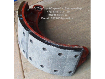 Колодка тормозная передняя F FAW (ФАВ) 3501375-4E для самосвала фото 1 Кострома