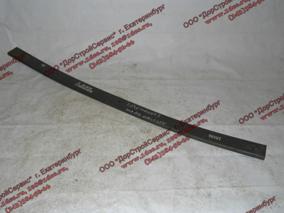 Лист задней рессоры С.О. №01 L-1730 (прямой под бобышку) H2 HOWO (ХОВО) WG9725520286-1 фото 1 Кострома