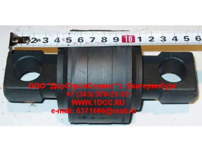 Сайлентблок реактивной штанги V-обр. 85х53 межцентровое 130 резинометалл. H2/H3 HOWO (ХОВО) AZ9725520272-JX/-1 фото 1 Кострома